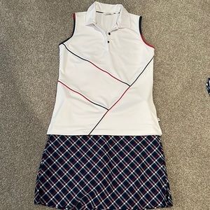 Lady Hagan golf outfit